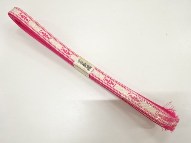 JAPANESE KIMONO / HANDTIED OBIJIME CORD